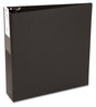 A Picture of product AVE-04601 Avery® Economy Non-View Binder with Round Rings 3 3" Capacity, 11 x 8.5, Black, (4601)