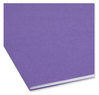 A Picture of product SMD-13040 Smead™ Top Tab Colored Fastener Folders 0.75" Expansion, 2 Fasteners, Letter Size, Purple Exterior, 50/Box