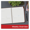 A Picture of product AAG-YP905A09 AT-A-GLANCE® Signature Collection® Academic Weekly/Monthly Planners 11.5 x 8, Distressed Brown Cover, 13-Month (July-July): 2024-2025