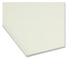 A Picture of product SMD-13230 Smead™ Expanding Recycled Heavy Pressboard Folders 1/3-Cut Tabs: Assorted, Letter Size, 1" Expansion, Gray-Green, 25/Box