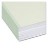 A Picture of product SMD-13234 Smead™ Expanding Recycled Heavy Pressboard Folders 1/3-Cut Tabs: Assorted, Letter Size, 2" Expansion, Gray-Green, 25/Box