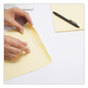 A Picture of product UNV-41907 Universal® Kraft Clasp Envelope #10 1/2, Square Flap, Clasp/Gummed Closure, 9 x 12, Brown 100/Box