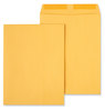 A Picture of product UNV-42165 Universal® Catalog Envelope 28 lb Bond Weight Kraft, #12 1/2, Square Flap, Gummed Closure, 9.5 x 12.5, Brown 250/Box