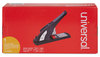 A Picture of product UNV-43048 Universal® Heavy-Duty Stapler 200-Sheet Capacity, Black/Graphite/Red