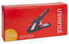 A Picture of product UNV-43048 Universal® Heavy-Duty Stapler 200-Sheet Capacity, Black/Graphite/Red