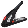 A Picture of product UNV-43048 Universal® Heavy-Duty Stapler 200-Sheet Capacity, Black/Graphite/Red