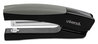 A Picture of product UNV-43148 Universal® Stand-Up Full Strip Stapler 20-Sheet Capacity, Black/Gray