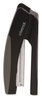 A Picture of product UNV-43148 Universal® Stand-Up Full Strip Stapler 20-Sheet Capacity, Black/Gray