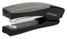 A Picture of product UNV-43148 Universal® Stand-Up Full Strip Stapler 20-Sheet Capacity, Black/Gray