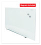 A Picture of product UNV-43202 Universal® Frameless Magnetic Glass Marker Board 36 x 24, Translucent Frost Surface