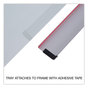 A Picture of product UNV-43234 Universal® Frameless Glass Marker Board 72 x 48, White Surface