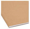 A Picture of product SMD-14813 Smead™ Kraft Fastener Folders 0.75" Expansion, 2 Fasteners, Letter Size, Exterior, 50/Box