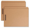 A Picture of product SMD-14813 Smead™ Kraft Fastener Folders 0.75" Expansion, 2 Fasteners, Letter Size, Exterior, 50/Box