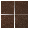 A Picture of product UNV-43403 Universal® Cork Tile Panels 12 x Dark Brown Surface, 4/Pack