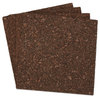 A Picture of product UNV-43403 Universal® Cork Tile Panels 12 x Dark Brown Surface, 4/Pack