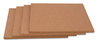 A Picture of product UNV-43404 Universal® Cork Tile Panels 12 x Brown Surface, 4/Pack