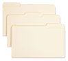 A Picture of product SMD-15230 Smead™ Interior File Folders 1/3-Cut Tabs: Assorted, Legal Size, 0.75" Expansion, Manila, 100/Box