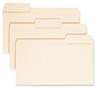 A Picture of product SMD-15301 Smead™ SuperTab® Top Tab File Folders 1/3-Cut Tabs: Assorted, Legal Size, 0.75" Expansion, 11-pt Manila, 100/Box