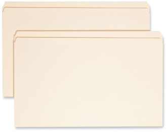 Smead™ Reinforced Tab Manila File Folder Folders, Straight Tabs, Legal Size, 0.75" Expansion, 11-pt 100/Box