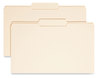 A Picture of product SMD-15332 Smead™ Manila File Folders 1/3-Cut Tabs: Center Position, Legal Size, 0.75" Expansion, 100/Box