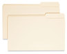 A Picture of product SMD-15333 Smead™ Manila File Folders 1/3-Cut Tabs: Right Position, Legal Size, 0.75" Expansion, 100/Box