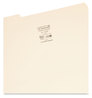 A Picture of product SMD-15334 Smead™ Reinforced Tab Manila File Folder Folders, 1/3-Cut Tabs: Assorted, Legal Size, 0.75" Expansion, 11-pt 100/Box