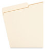 A Picture of product SMD-15335 Smead™ Reinforced Tab Manila File Folder Folders, 1/3-Cut Tabs: Left Position, Legal Size, 0.75" Expansion, 11-pt 100/Box