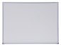 A Picture of product UNV-43622 Universal® Melamine Dry Erase Board with Aluminum Frame 24 x 18, White Surface, Anodized