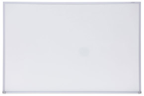 Universal® Melamine Dry Erase Board with Aluminum Frame 36 x 24, White Surface, Anodized
