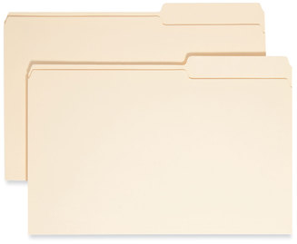 Smead™ Manila Guide Height Systems File Folders 2/5-Cut Tabs: Right of Center, Legal Size, 0.75" Expansion, 100/Box