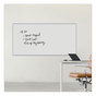 A Picture of product UNV-43627 Universal® Deluxe Melamine Dry Erase Board 96 x 48, White Surface, Silver Anodized Aluminum Frame