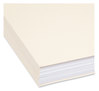 A Picture of product SMD-15405 Smead™ Expandable Heavyweight File Folders 1/3-Cut Tabs: Assorted, Legal Size, 1.5" Expansion, Manila, 50/Box