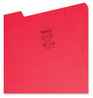 A Picture of product SMD-15410 Smead™ SuperTab® Colored File Folders 1/3-Cut Tabs: Assorted, Legal Size, 0.75" Expansion, 14-pt Stock, Colors, 50/Box