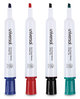 A Picture of product UNV-43650 Universal™ Dry Erase Marker Broad Chisel Tip, Assorted Colors, 4/Set