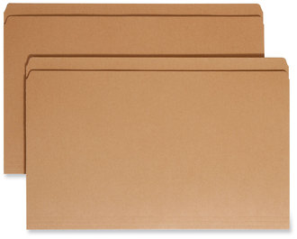 Smead™ Heavyweight Kraft File Folder Straight Tabs, Legal Size, 0.75" Expansion, 11-pt Brown, 100/Box