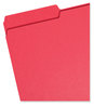 A Picture of product SMD-16943 Smead™ Colored File Folders 1/3-Cut Tabs: Assorted, Legal Size, 0.75" Expansion, Colors, 100/Box