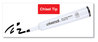 A Picture of product UNV-43651 Universal™ Dry Erase Marker Broad Chisel Tip, Black, Dozen