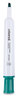 A Picture of product UNV-43654 Universal™ Dry Erase Marker Broad Chisel Tip, Green, Dozen