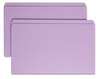A Picture of product SMD-17410 Smead™ Reinforced Top Tab Colored File Folders Straight Tabs, Legal Size, 0.75" Expansion, Lavender, 100/Box