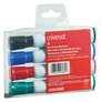 A Picture of product UNV-43680 Universal™ Dry Erase Marker Medium Bullet Tip, Assorted Colors, 4/Set