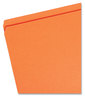 A Picture of product SMD-17510 Smead™ Reinforced Top Tab Colored File Folders Straight Tabs, Legal Size, 0.75" Expansion, Orange, 100/Box