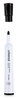 A Picture of product UNV-43681 Universal™ Dry Erase Marker Medium Bullet Tip, Black, Dozen
