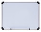 A Picture of product UNV-43732 Universal® Deluxe Magnetic Steel Dry Erase Marker Board 24 x 18, White Surface, Aluminum/Plastic Frame