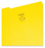 A Picture of product SMD-17943 Smead™ Colored File Folders 1/3-Cut Tabs: Assorted, Legal Size, 0.75" Expansion, Yellow, 100/Box