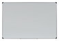 A Picture of product UNV-43735 Universal® Deluxe Magnetic Steel Dry Erase Marker Board 72 x 48, White Surface, Aluminum/Plastic Frame