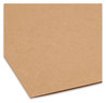 A Picture of product SMD-19813 Smead™ Kraft Fastener Folders 0.75" Expansion, 2 Fasteners, Legal Size, Exterior, 50/Box