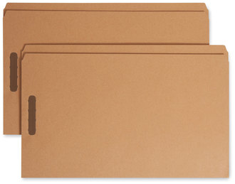 Smead™ Kraft Fastener Folders 0.75" Expansion, 2 Fasteners, Legal Size, Exterior, 50/Box