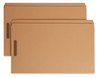 A Picture of product SMD-19813 Smead™ Kraft Fastener Folders 0.75" Expansion, 2 Fasteners, Legal Size, Exterior, 50/Box