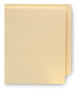 A Picture of product SMD-24115 Smead™ Heavyweight Manila End Tab Pocket Folders Interior Front Panel Straight Tabs, Letter Size, 11-pt 50/Box