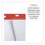 A Picture of product UNV-45600 Universal® Renewable Resource Sugarcane Based Easel Pads Unruled, 27 x 34, White, 50 Sheets, 2/Carton